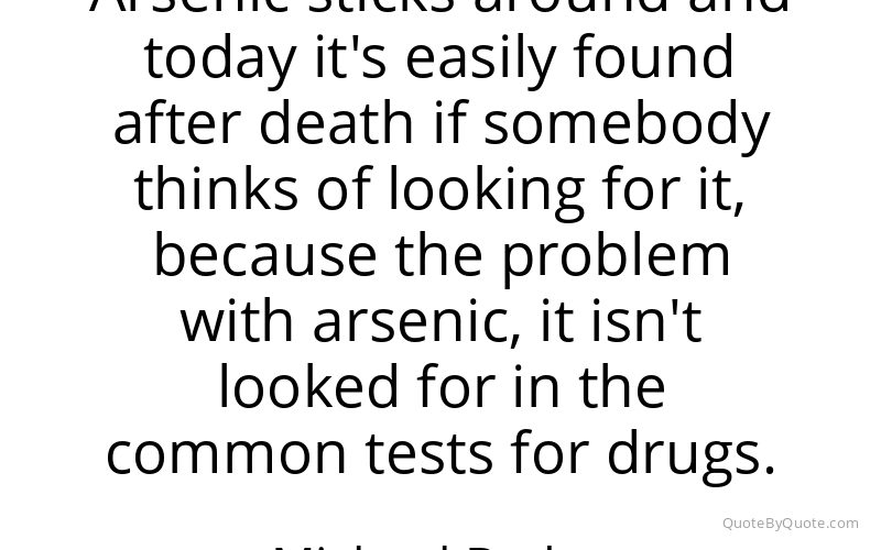 Preview image for this quote by Michael Baden