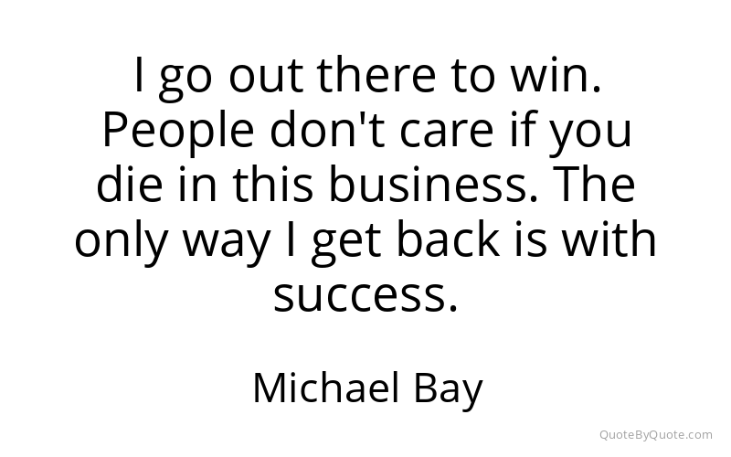 Preview image for this quote by Michael Bay