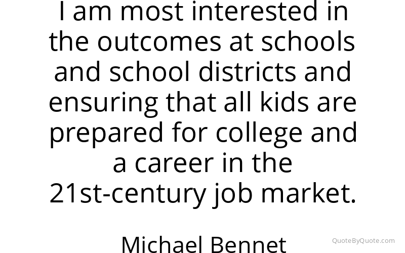 Preview image for this quote by Michael Bennet