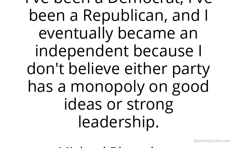 Preview image for this quote by Michael Bloomberg