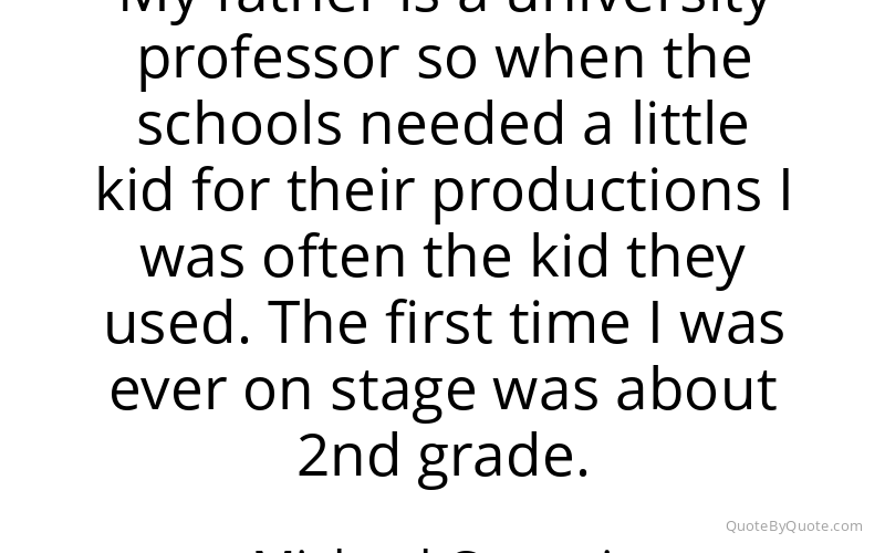 Preview image for this quote by Michael Cerveris