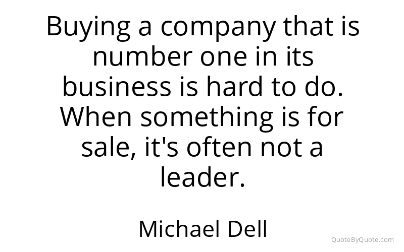 Preview image for this quote by Michael Dell
