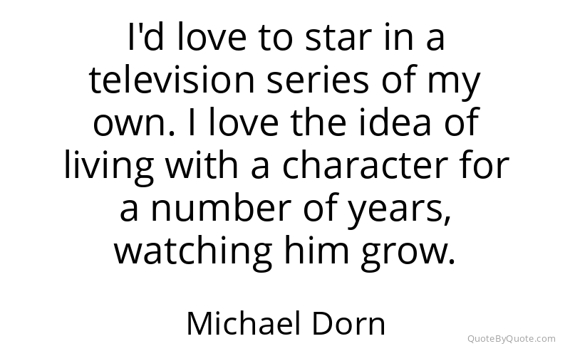 Preview image for this quote by Michael Dorn