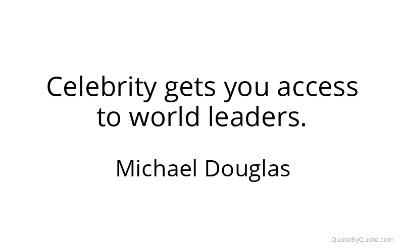 Preview image for this quote by Michael Douglas