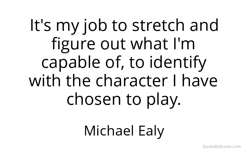 Preview image for this quote by Michael Ealy