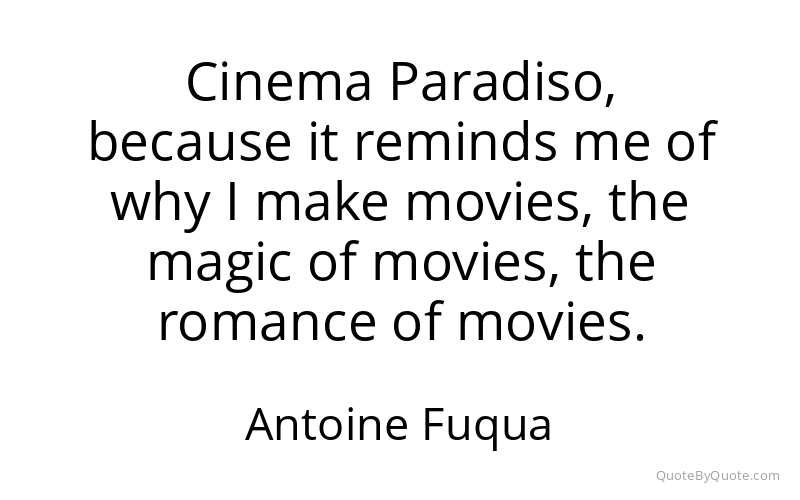 Preview image for this quote by Antoine Fuqua
