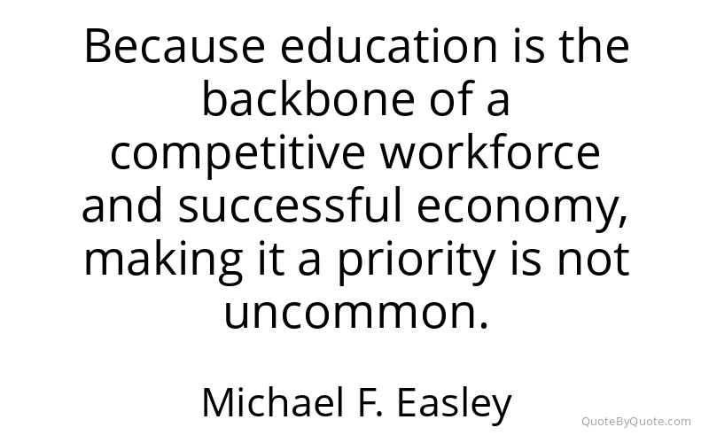 Preview image for this quote by Michael F. Easley