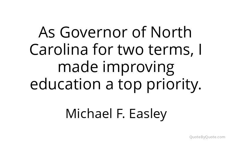Preview image for this quote by Michael F. Easley
