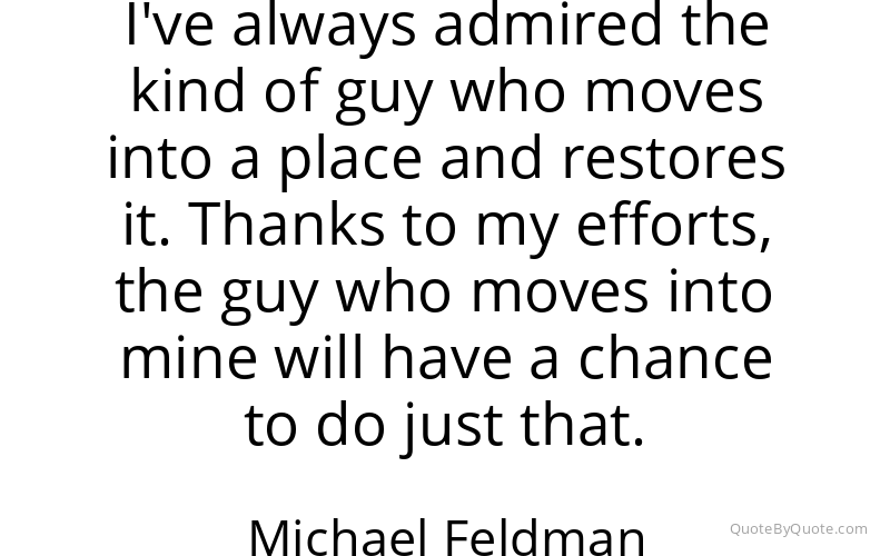Preview image for this quote by Michael Feldman