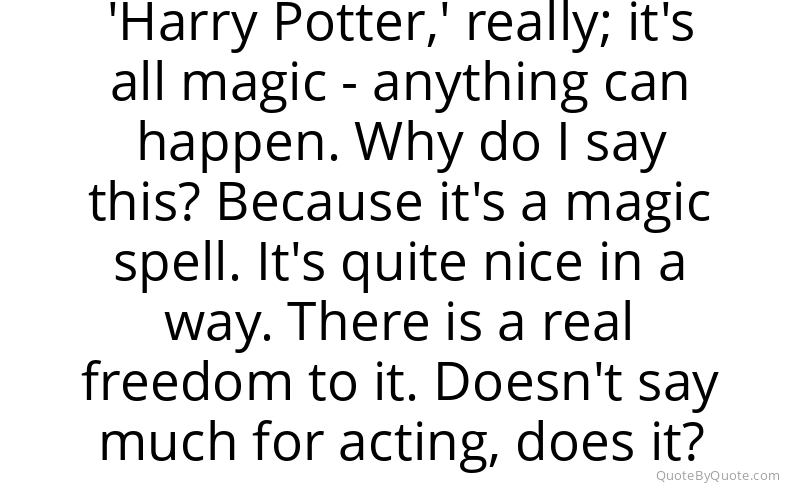 Preview image for this quote by Michael Gambon