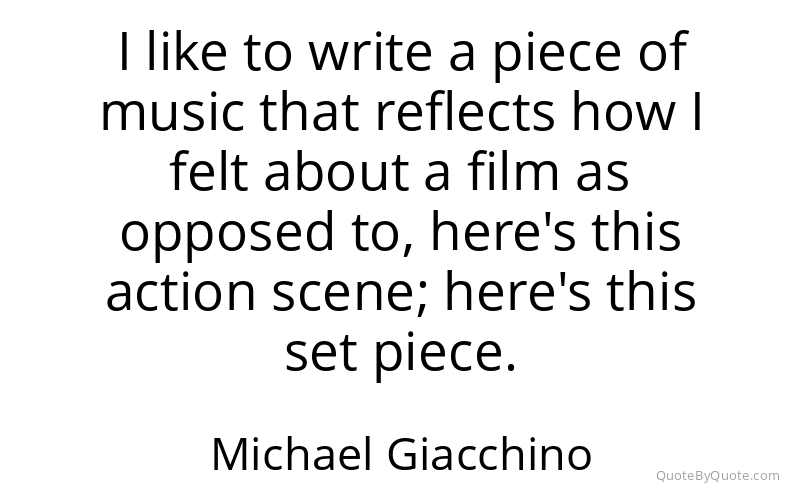 Preview image for this quote by Michael Giacchino