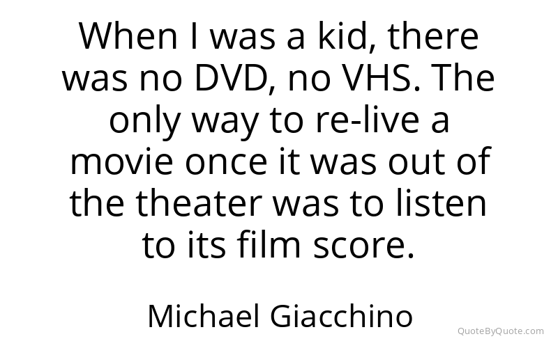 Preview image for this quote by Michael Giacchino