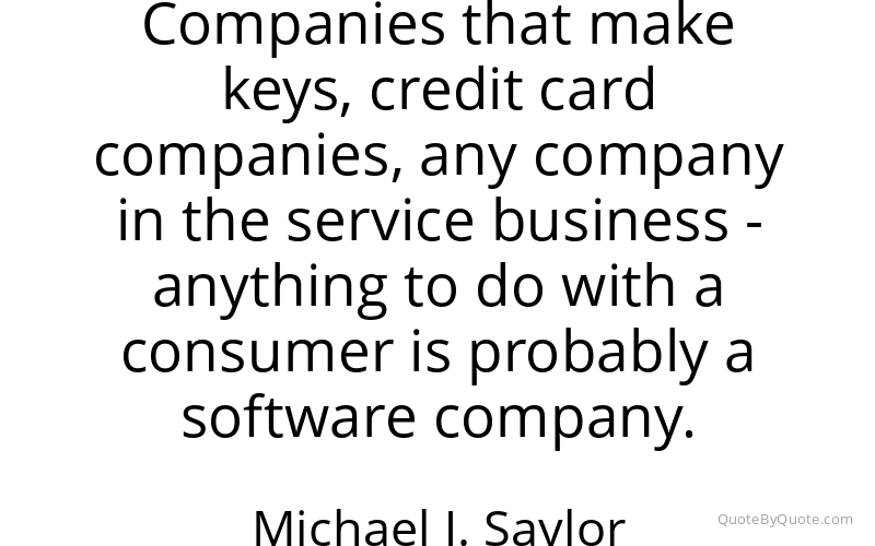 Preview image for this quote by Michael J. Saylor
