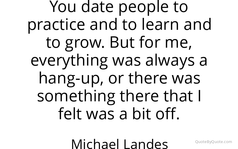 Preview image for this quote by Michael Landes