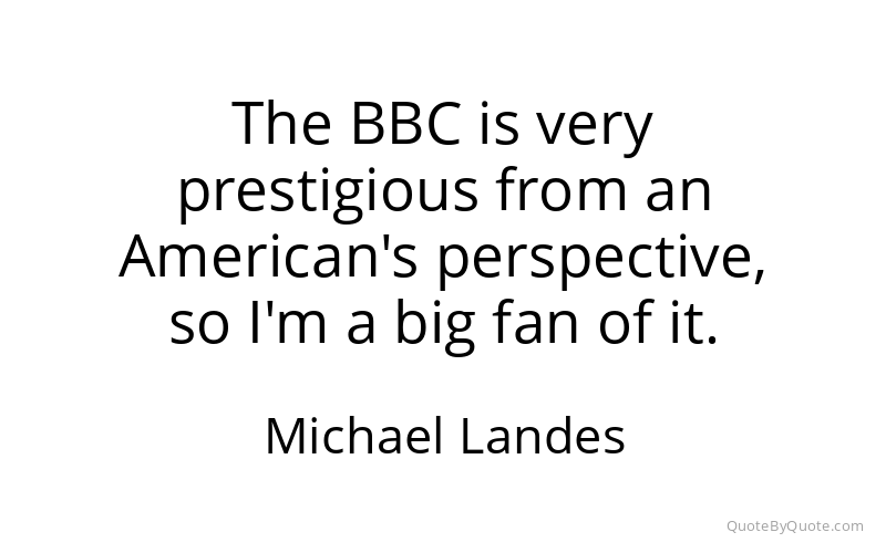 Preview image for this quote by Michael Landes