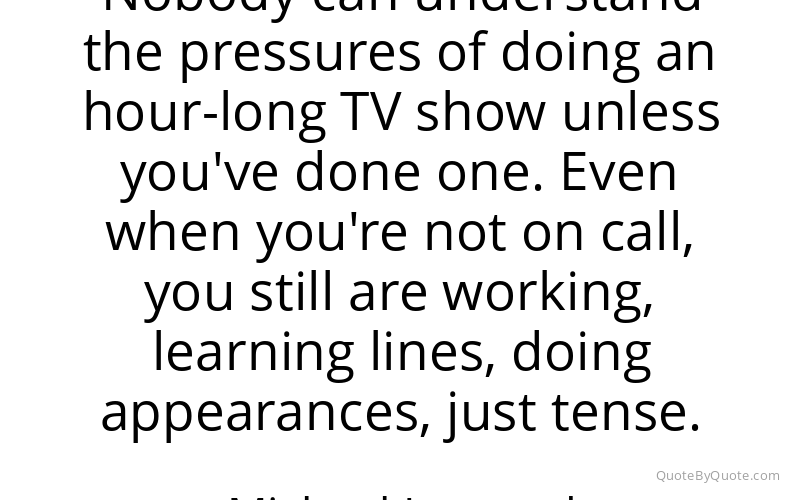 Preview image for this quote by Michael Learned
