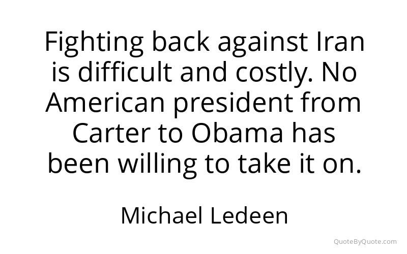 Preview image for this quote by Michael Ledeen