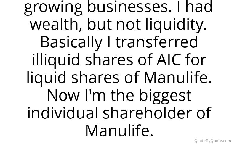 Preview image for this quote by Michael Lee-Chin