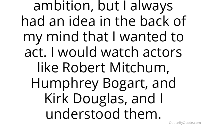Preview image for this quote by Michael Madsen