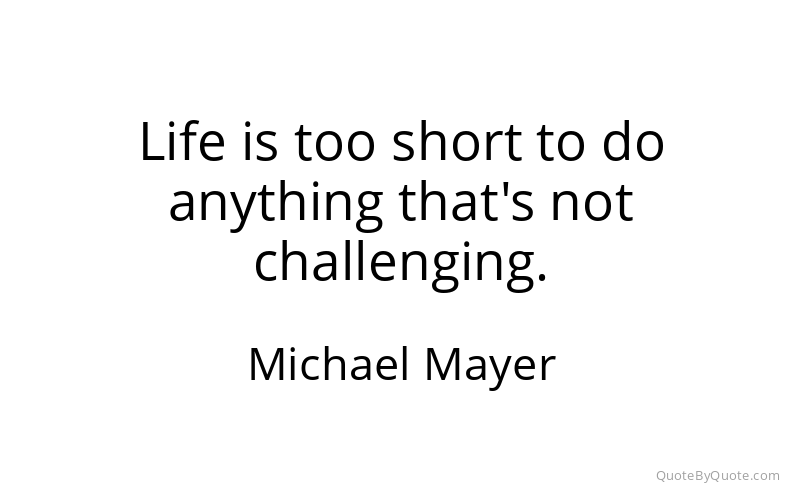 Preview image for this quote by Michael Mayer