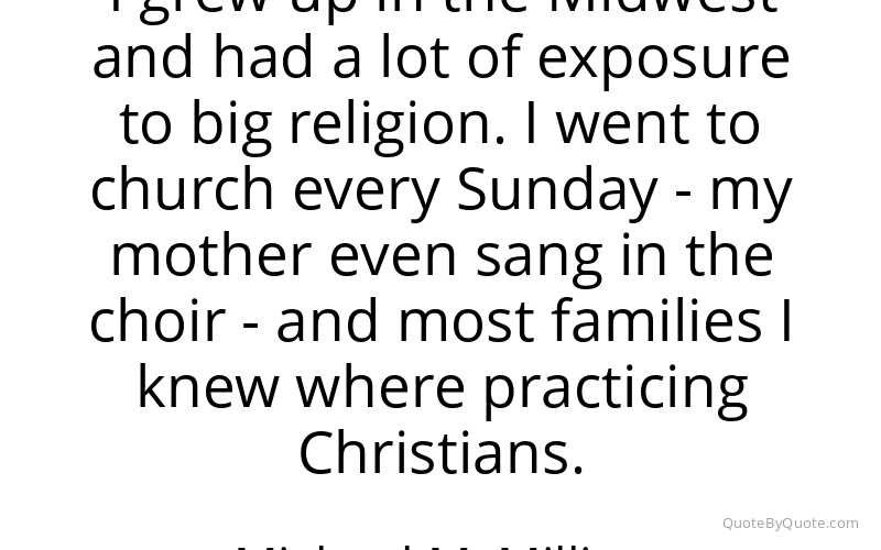 Preview image for this quote by Michael McMillian