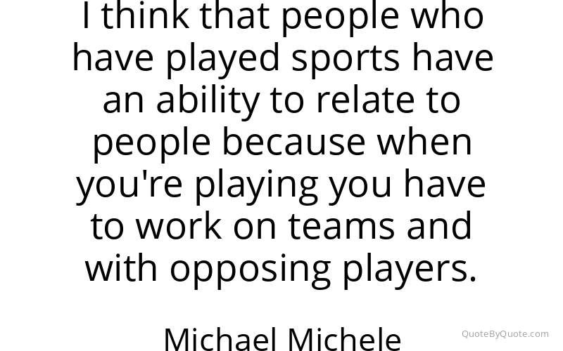 Preview image for this quote by Michael Michele