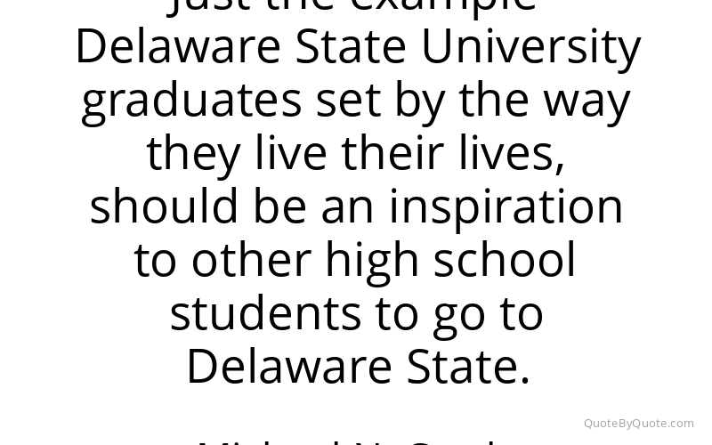 Preview image for this quote by Michael N. Castle