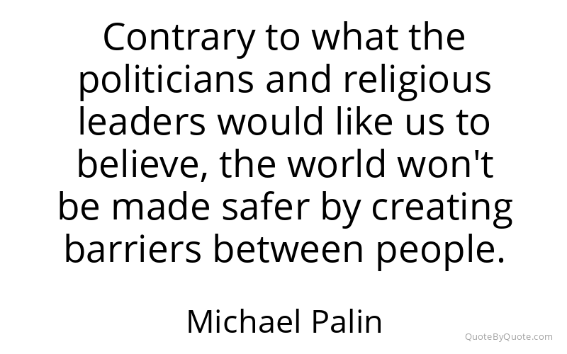 Preview image for this quote by Michael Palin