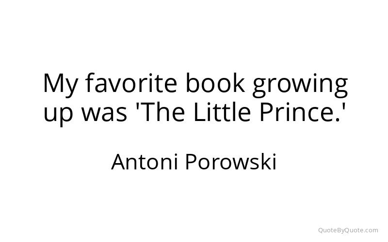 Preview image for this quote by Antoni Porowski