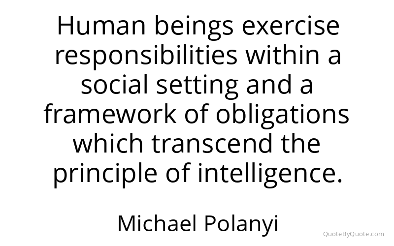 Preview image for this quote by Michael Polanyi