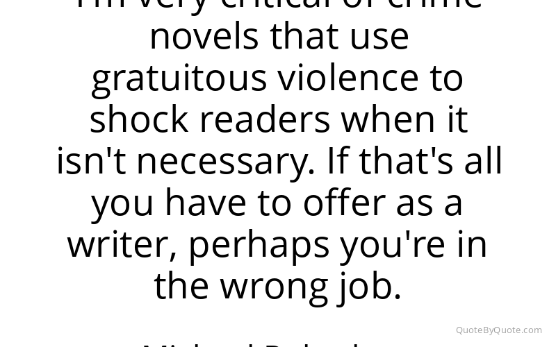 Preview image for this quote by Michael Robotham