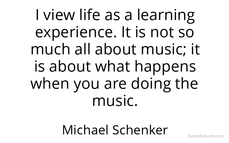 Preview image for this quote by Michael Schenker