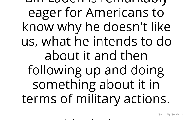 Preview image for this quote by Michael Scheuer