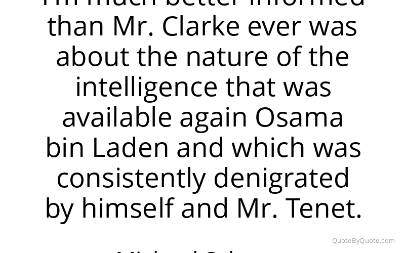 Preview image for this quote by Michael Scheuer