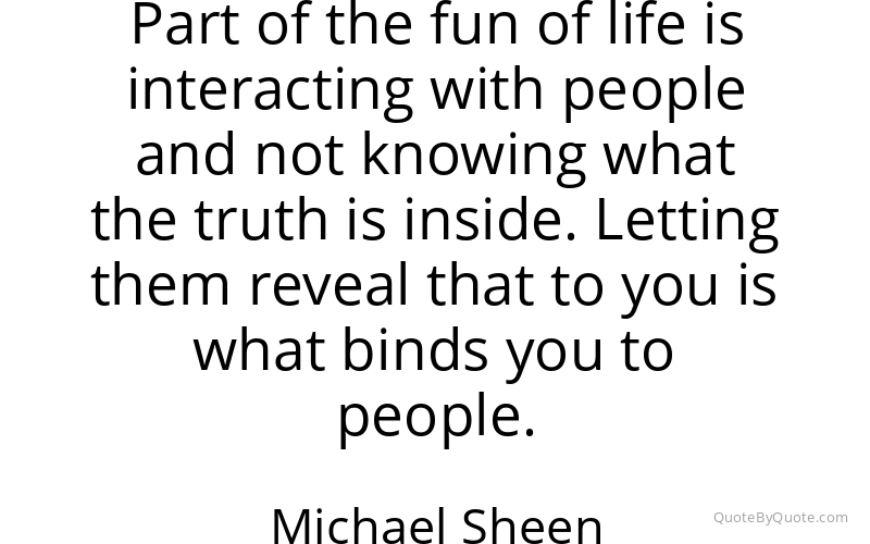 Preview image for this quote by Michael Sheen
