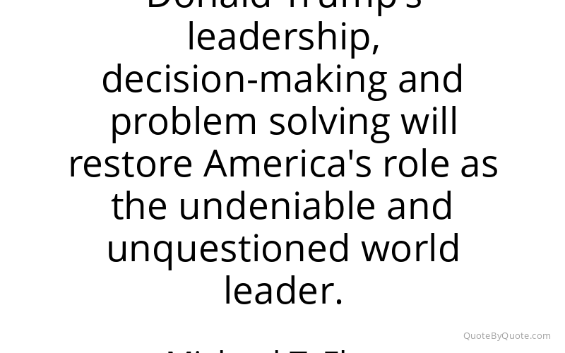 Preview image for this quote by Michael T. Flynn