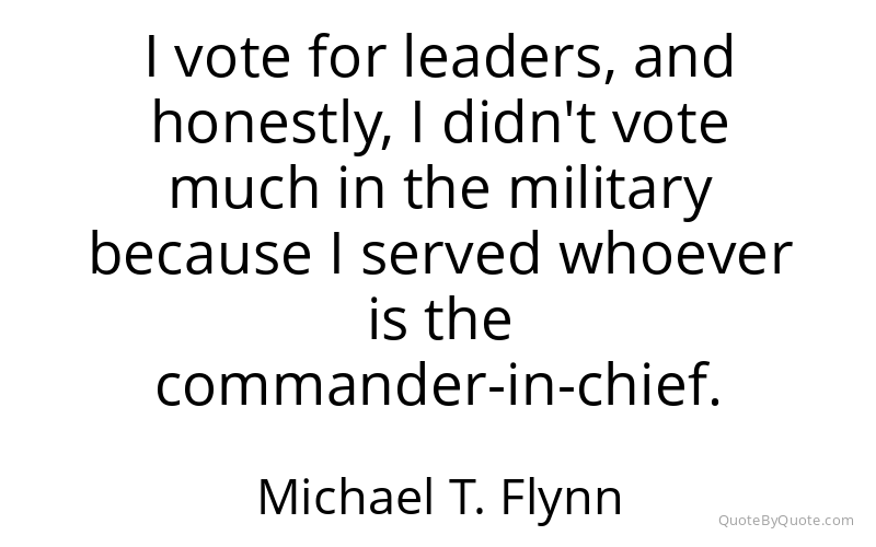 Preview image for this quote by Michael T. Flynn