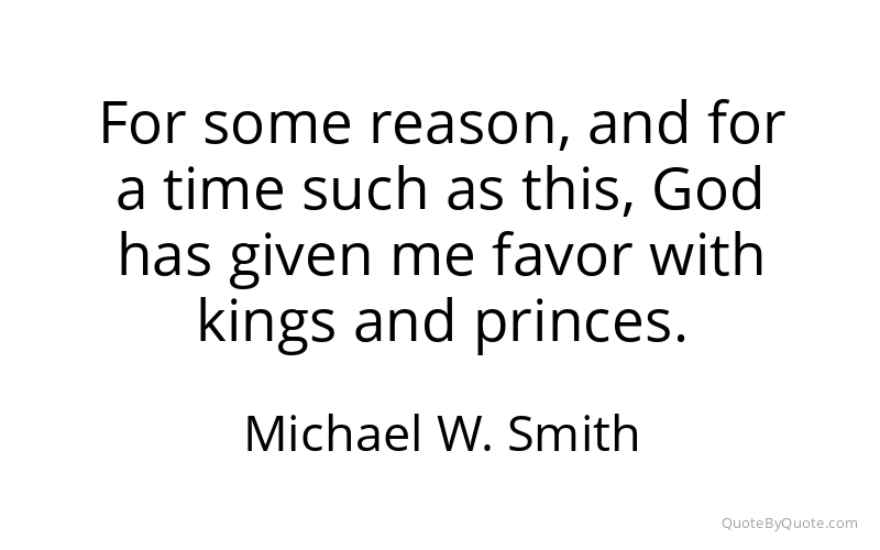 Preview image for this quote by Michael W. Smith
