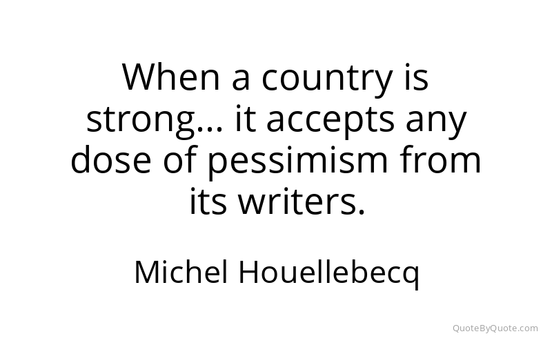 Preview image for this quote by Michel Houellebecq