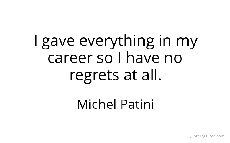 Preview image for this quote by Michel Patini