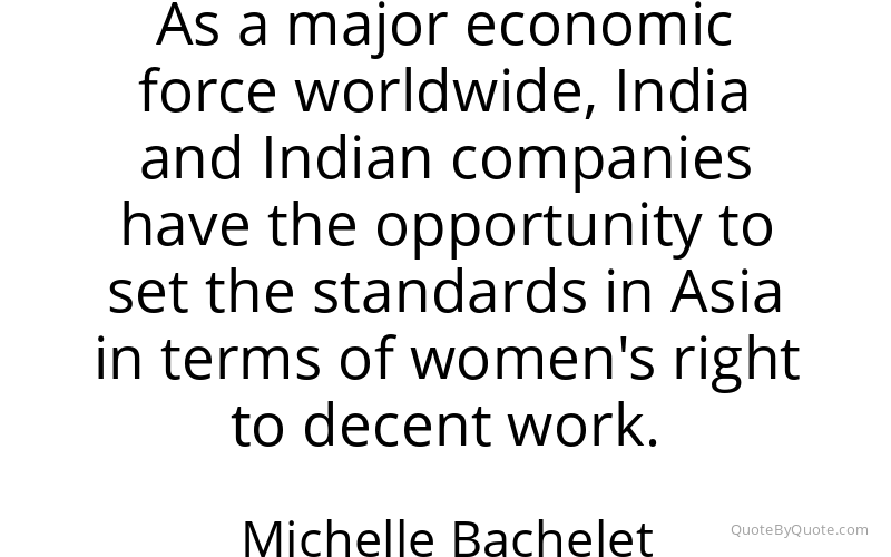 Preview image for this quote by Michelle Bachelet