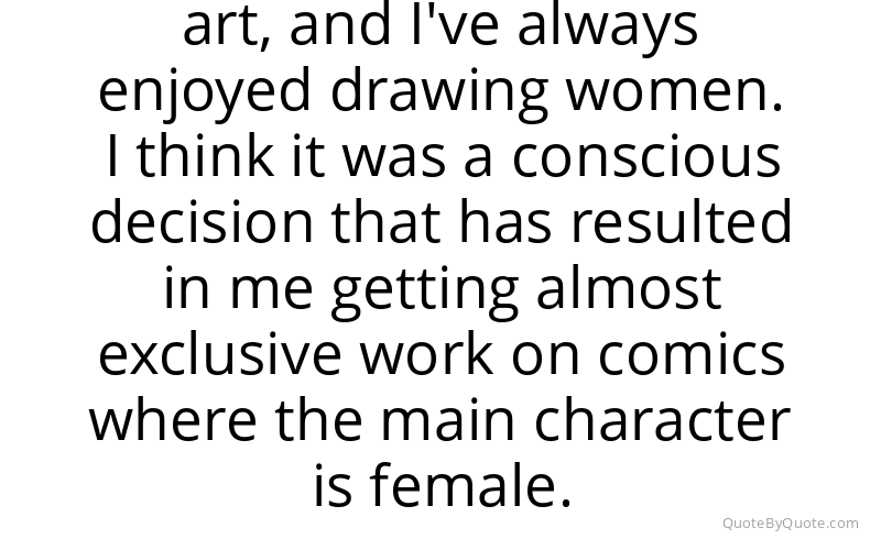 Preview image for this quote by Adam Hughes