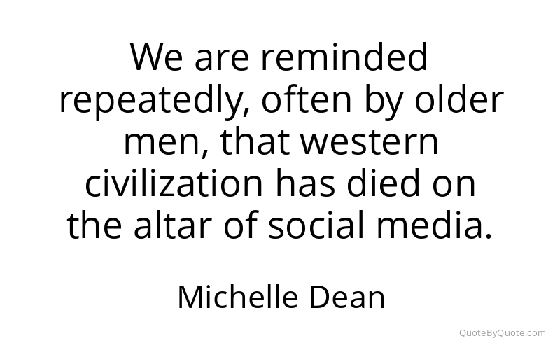 Preview image for this quote by Michelle Dean