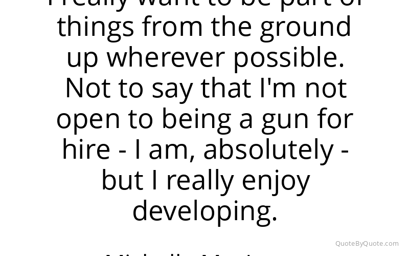 Preview image for this quote by Michelle MacLaren