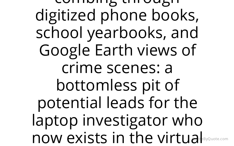Preview image for this quote by Michelle McNamara