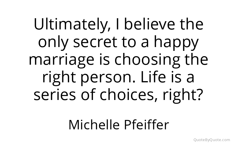 Preview image for this quote by Michelle Pfeiffer