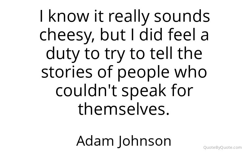 Preview image for this quote by Adam Johnson