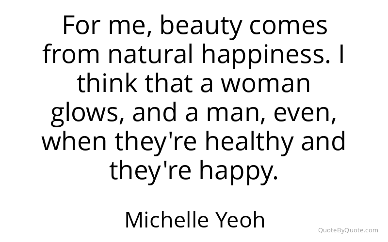 Preview image for this quote by Michelle Yeoh