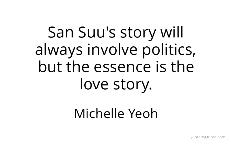 Preview image for this quote by Michelle Yeoh