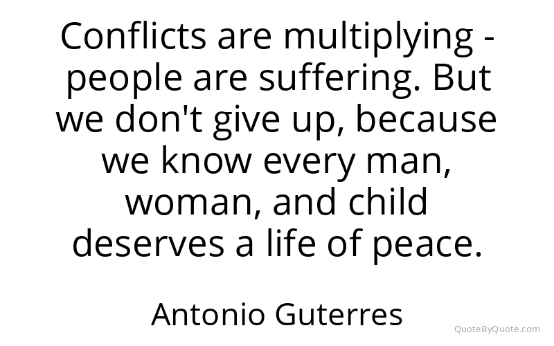 Preview image for this quote by Antonio Guterres